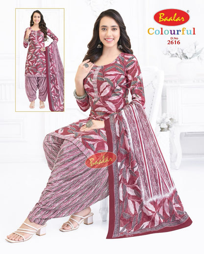 Colourful Vol 26 Baalar Cotton Dress Material Manufacturer Ahmedabad