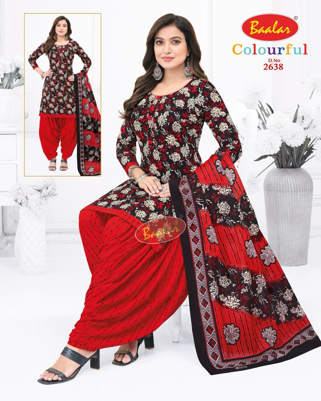 Colourful Vol 26 Baalar Cotton Dress Material Manufacturer Ahmedabad