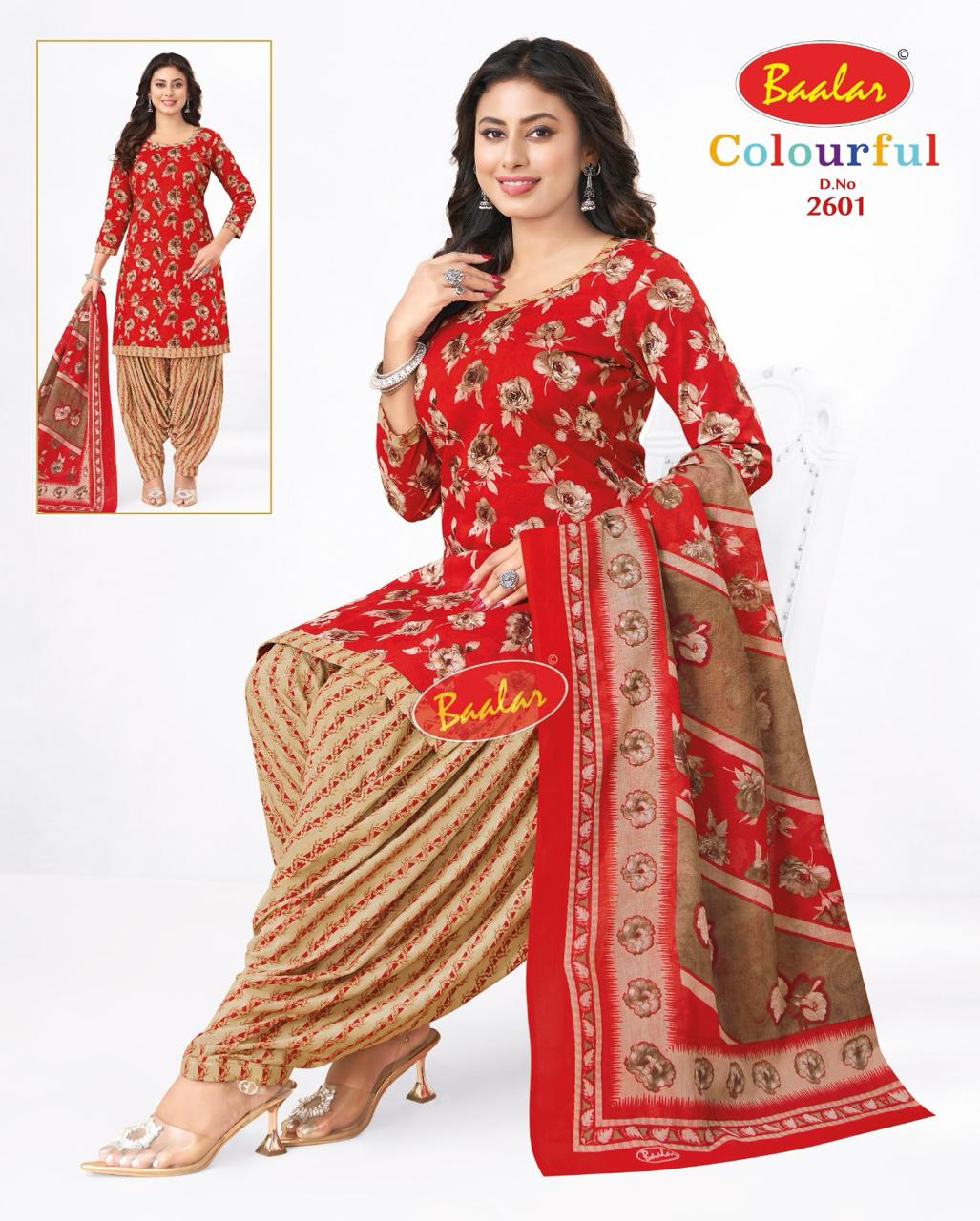 Colourful Vol 26 Baalar Cotton Dress Material Manufacturer Ahmedabad