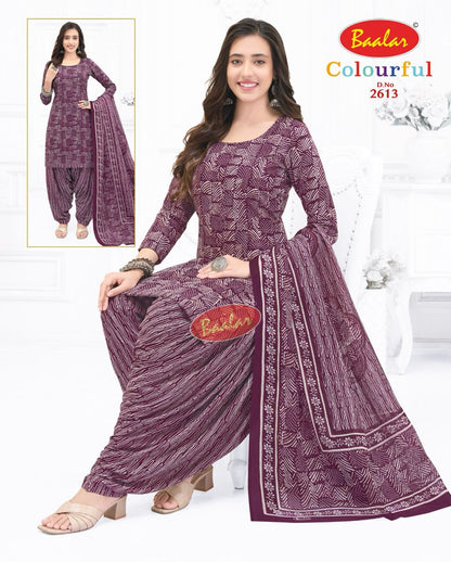 Colourful Vol 26 Baalar Cotton Dress Material Manufacturer Ahmedabad