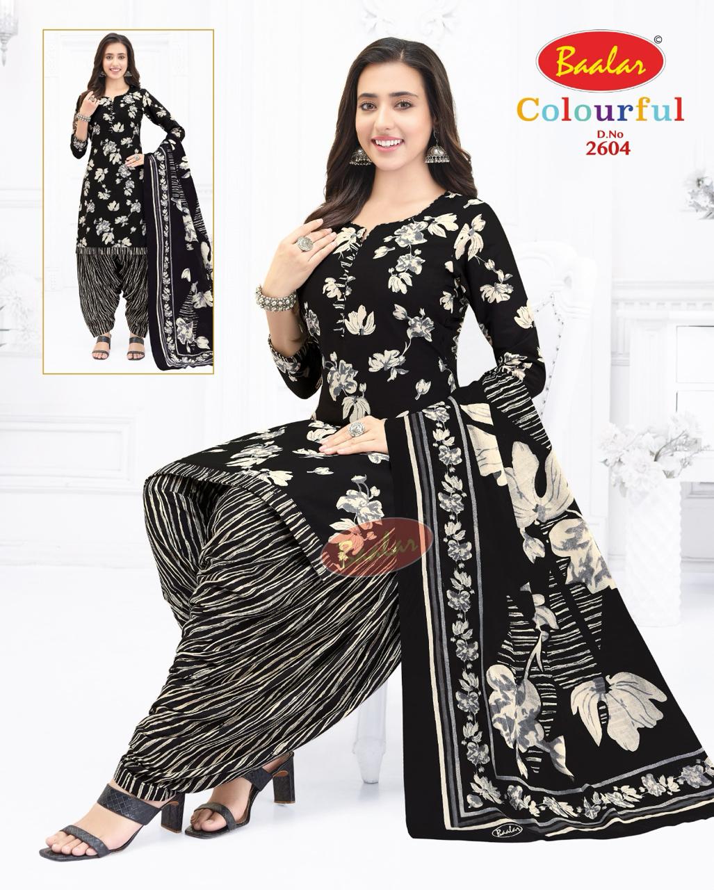 Colourful Vol 26 Baalar Cotton Dress Material Manufacturer Ahmedabad