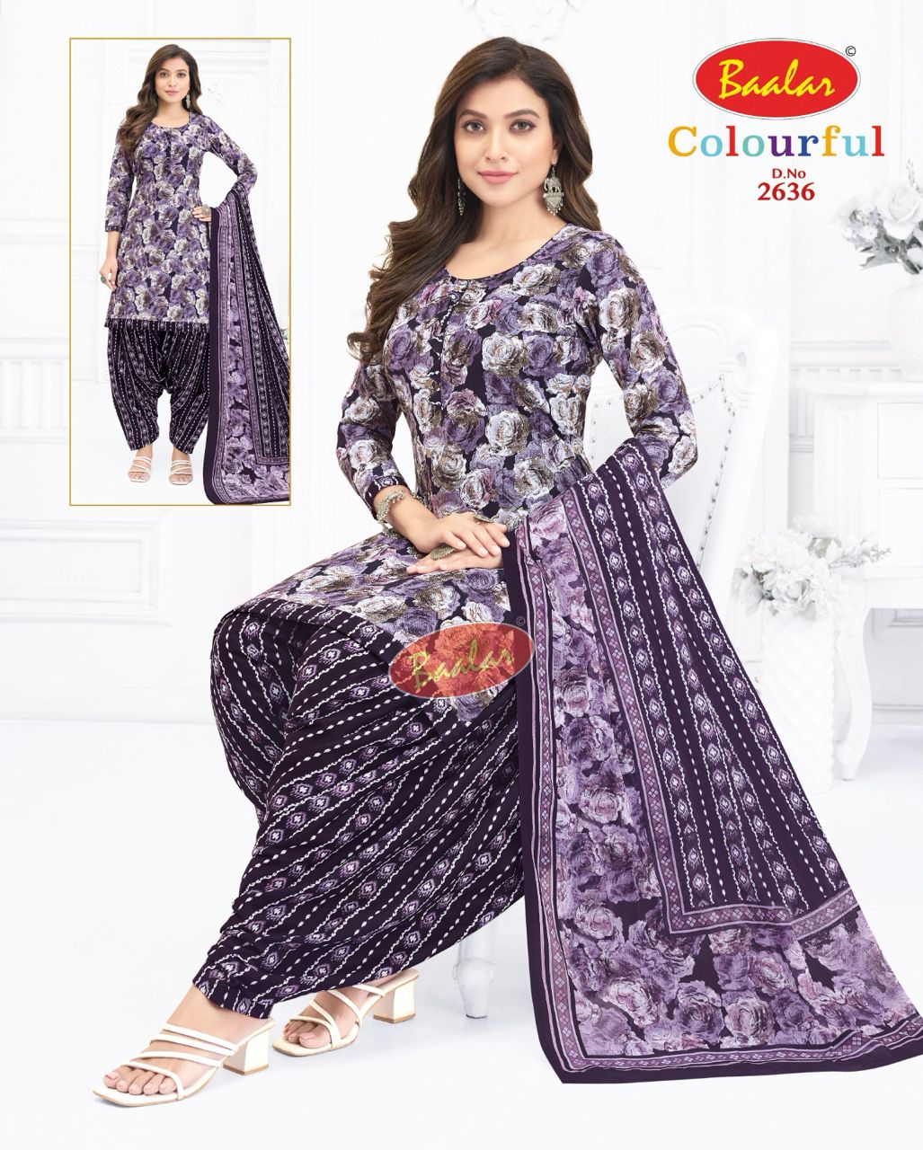 Colourful Vol 26 Baalar Cotton Dress Material Manufacturer Ahmedabad