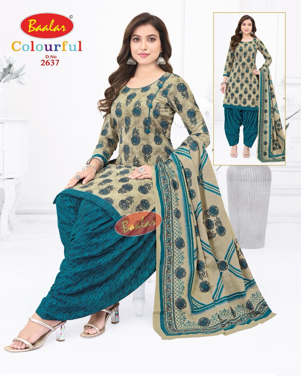 Colourful Vol 26 Baalar Cotton Dress Material Manufacturer Ahmedabad
