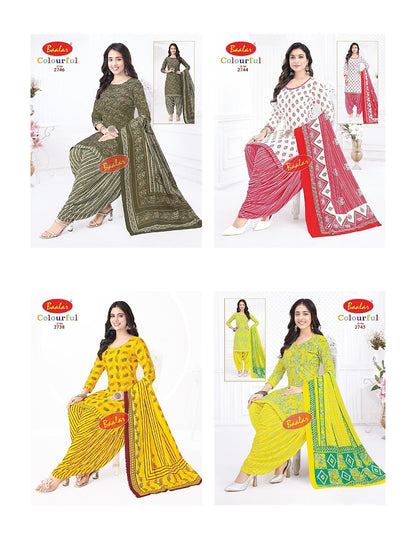 Colourful Vol 27 Baalar Cotton Dress Material Wholesale Price