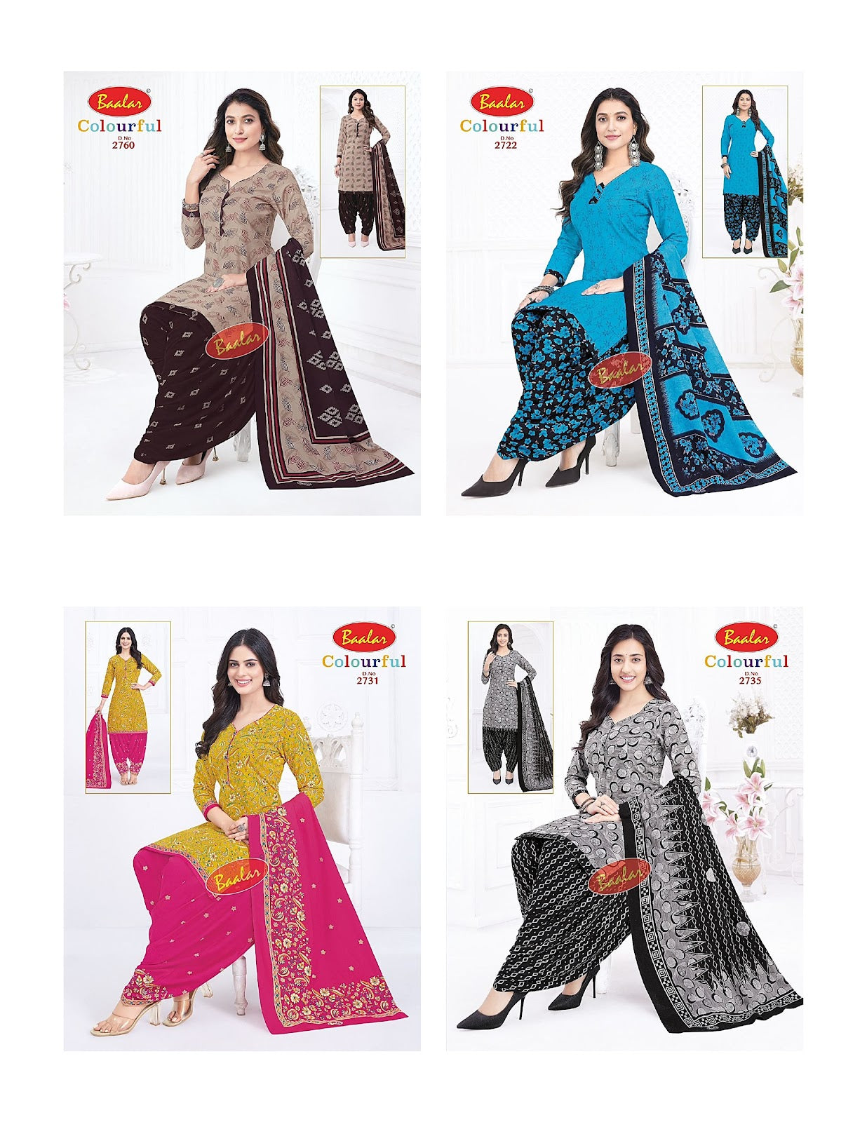 Colourful Vol 27 Baalar Cotton Dress Material Wholesale Price