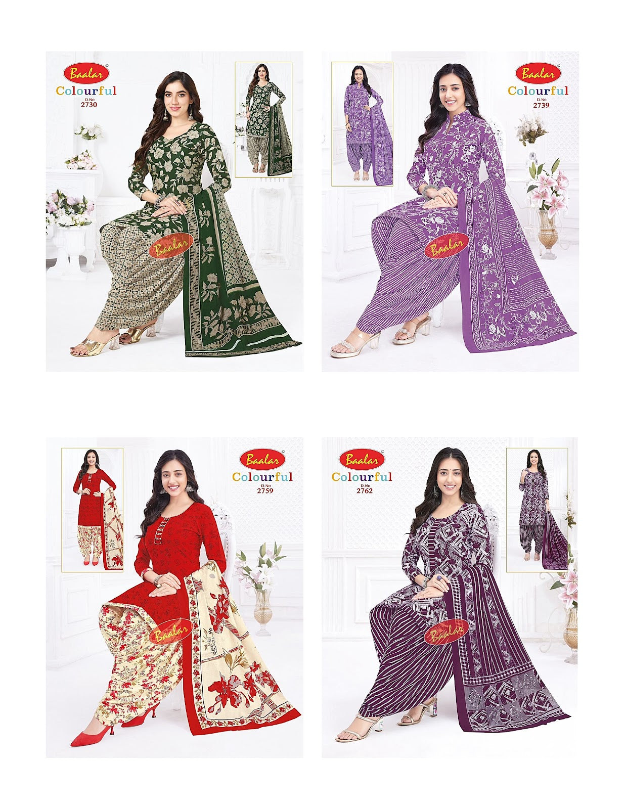 Colourful Vol 27 Baalar Cotton Dress Material Wholesale Price