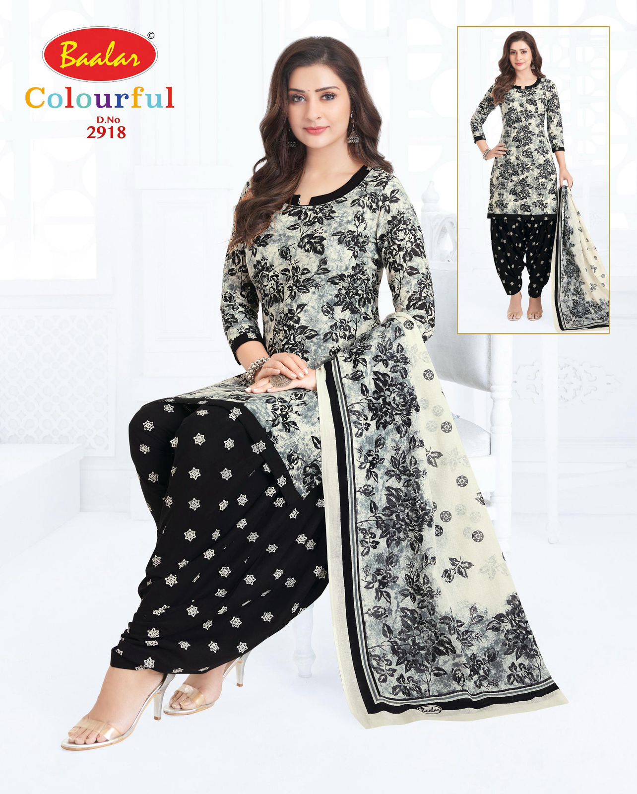 Colourful Vol 29 Baalar Cotton Dress Material Exporter Gujarat