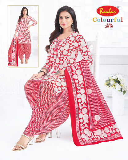Colourful Vol 29 Baalar Cotton Dress Material Exporter Gujarat