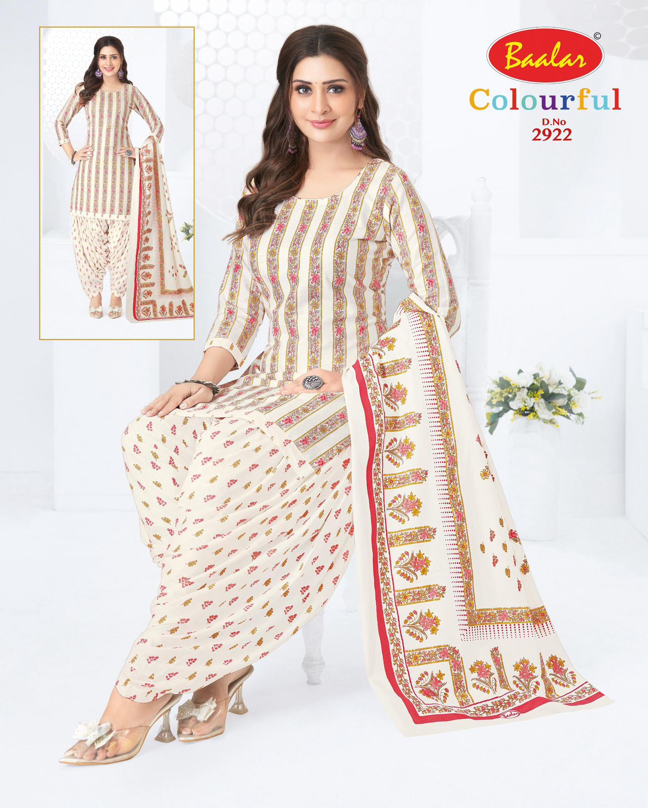 Colourful Vol 29 Baalar Cotton Dress Material Exporter Gujarat