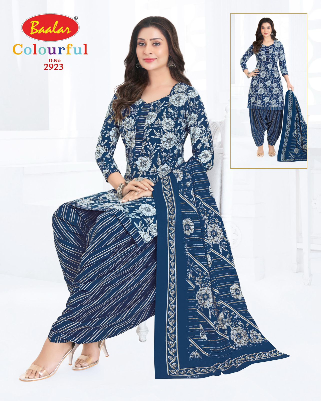 Colourful Vol 29 Baalar Cotton Dress Material Exporter Gujarat