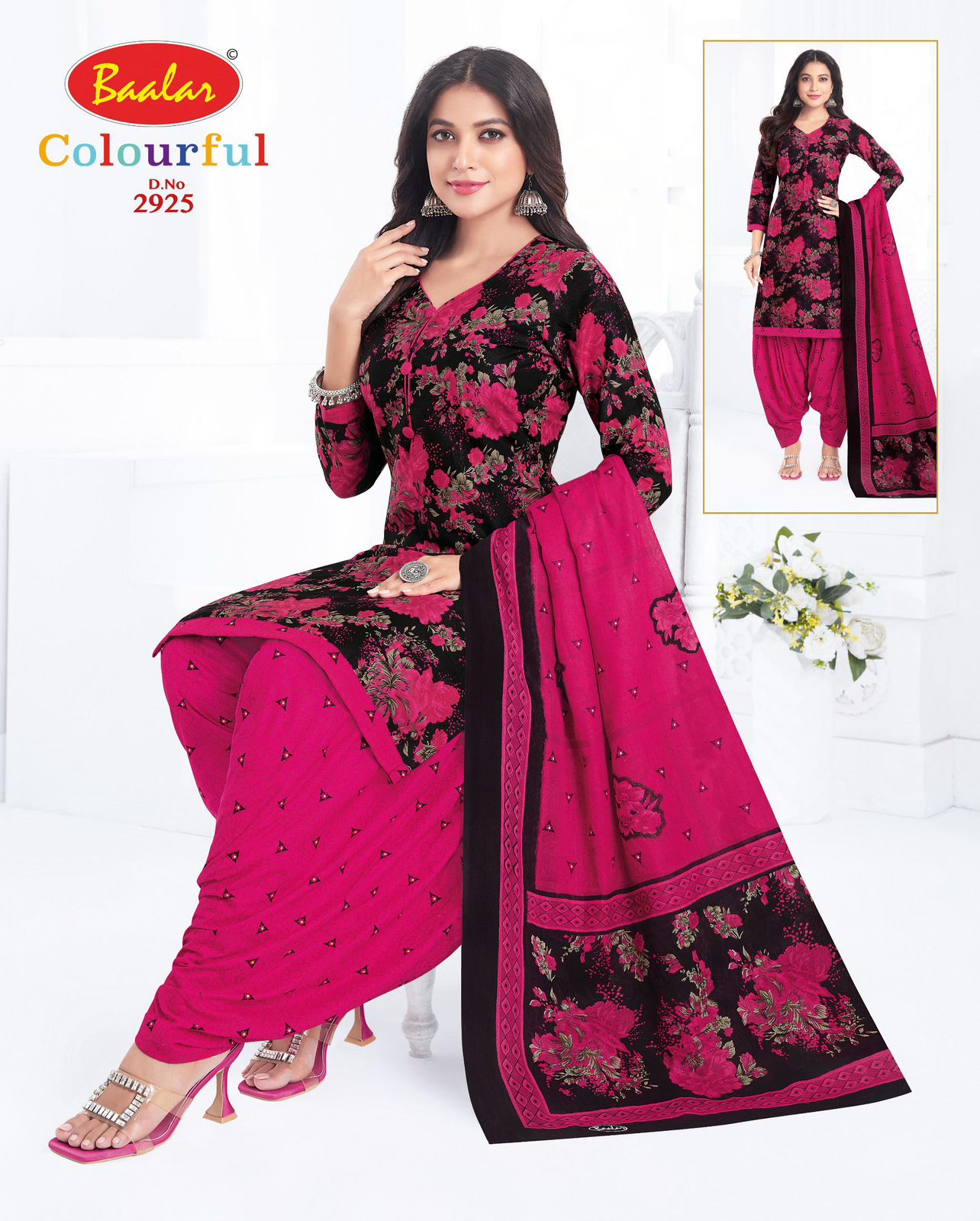 Colourful Vol 29 Baalar Cotton Dress Material Exporter Gujarat