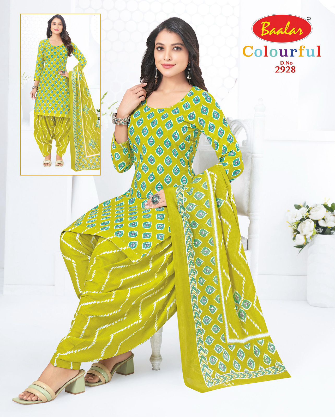 Colourful Vol 29 Baalar Cotton Dress Material Exporter Gujarat