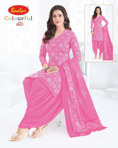 Colourful Vol 29 Baalar Cotton Dress Material Exporter Gujarat