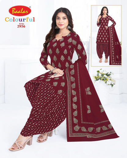 Colourful Vol 29 Baalar Cotton Dress Material Exporter Gujarat