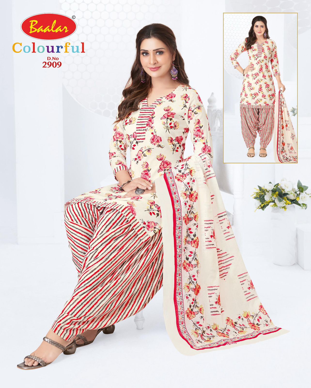 Colourful Vol 29 Baalar Cotton Dress Material Exporter Gujarat