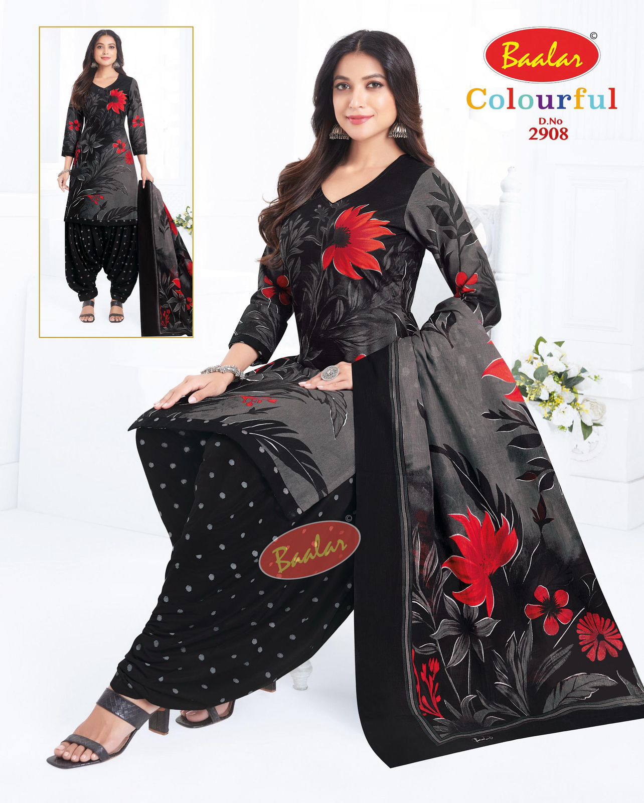 Colourful Vol 29 Baalar Cotton Dress Material Exporter Gujarat