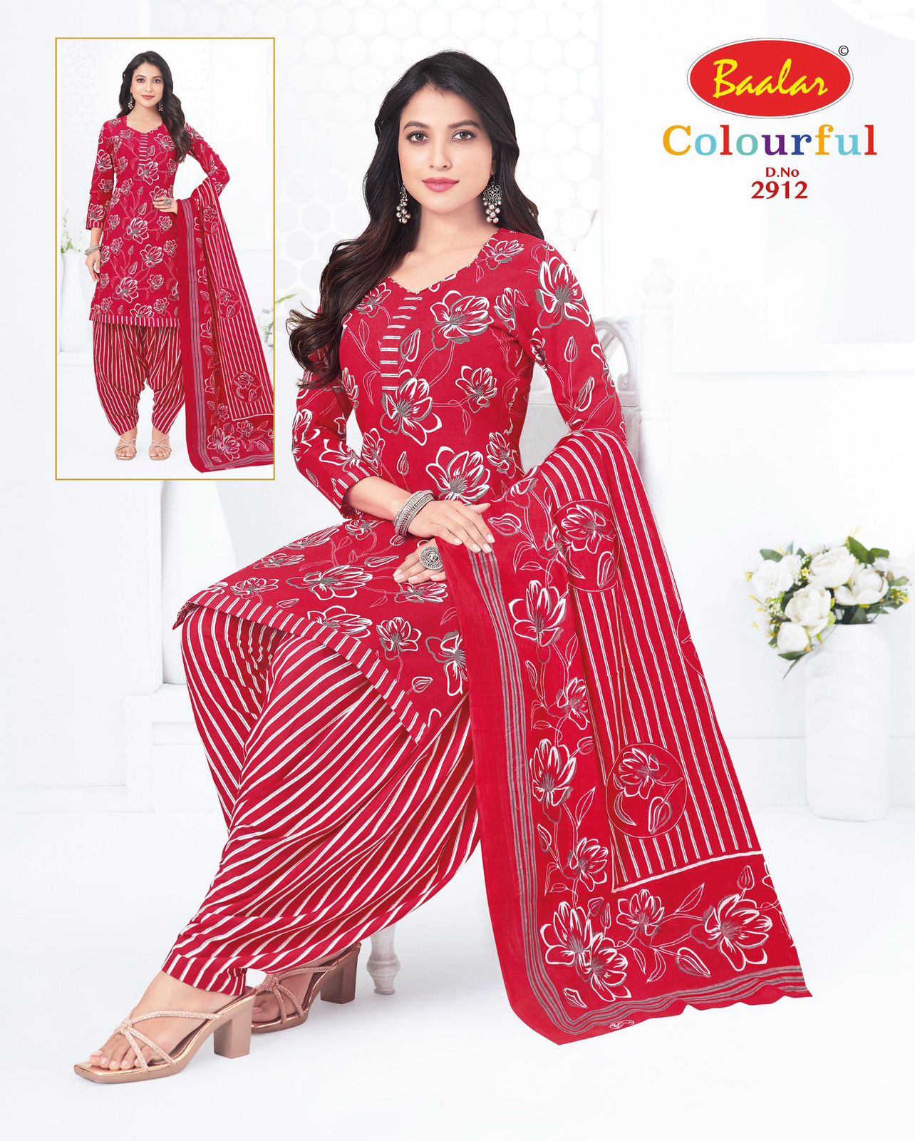 Colourful Vol 29 Baalar Cotton Dress Material Exporter Gujarat