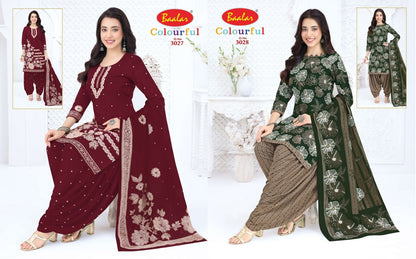 Colourful Vol 30 Baalar Cotton Dress Material Exporter India