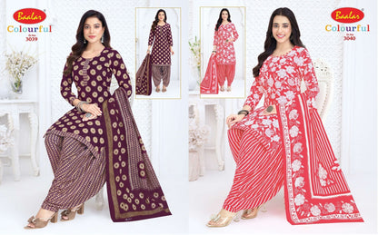 Colourful Vol 30 Baalar Cotton Dress Material Exporter India