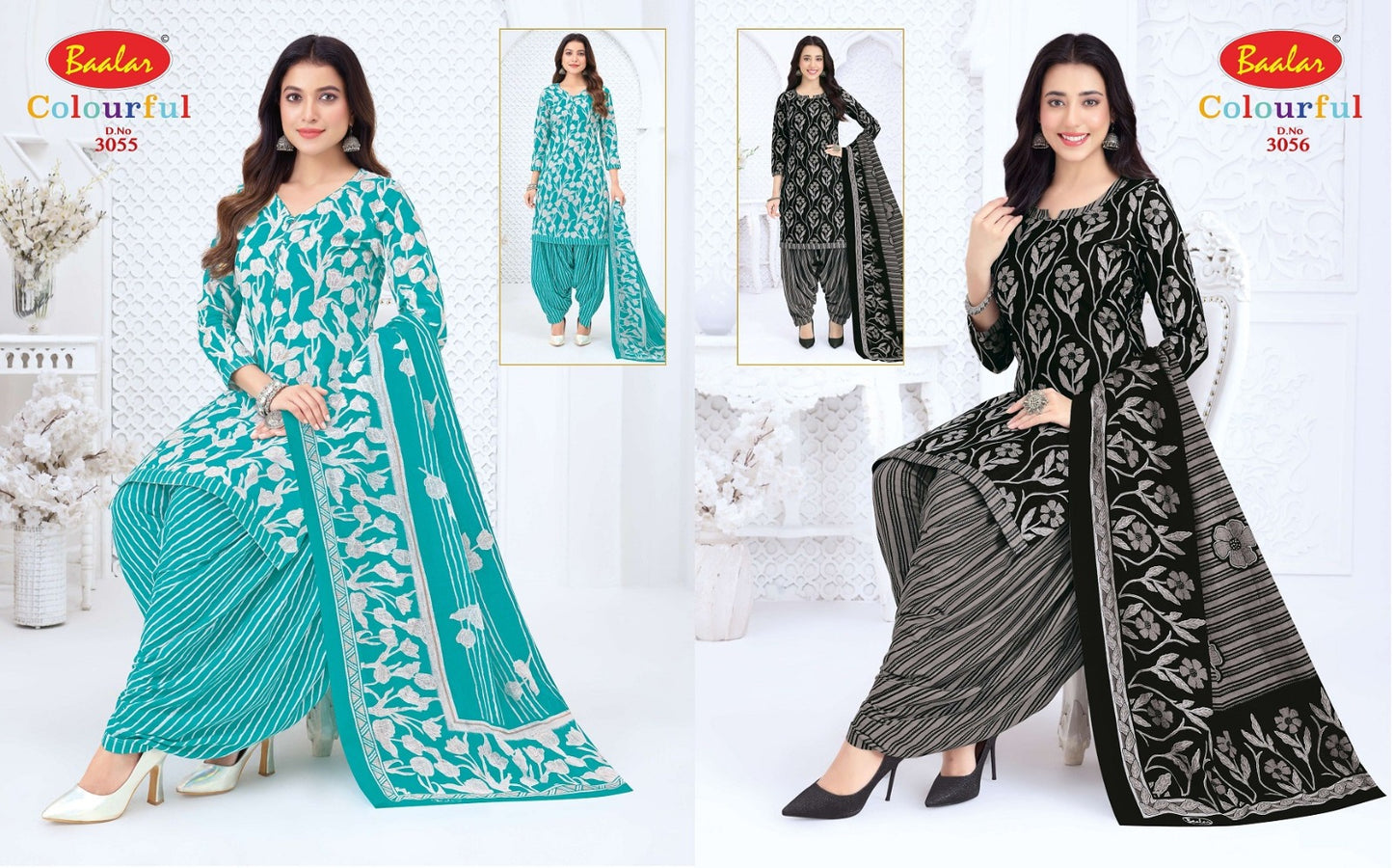 Colourful Vol 30 Baalar Cotton Dress Material Exporter India