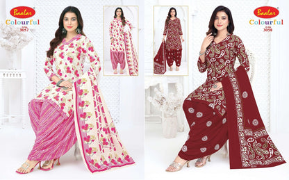 Colourful Vol 30 Baalar Cotton Dress Material Exporter India