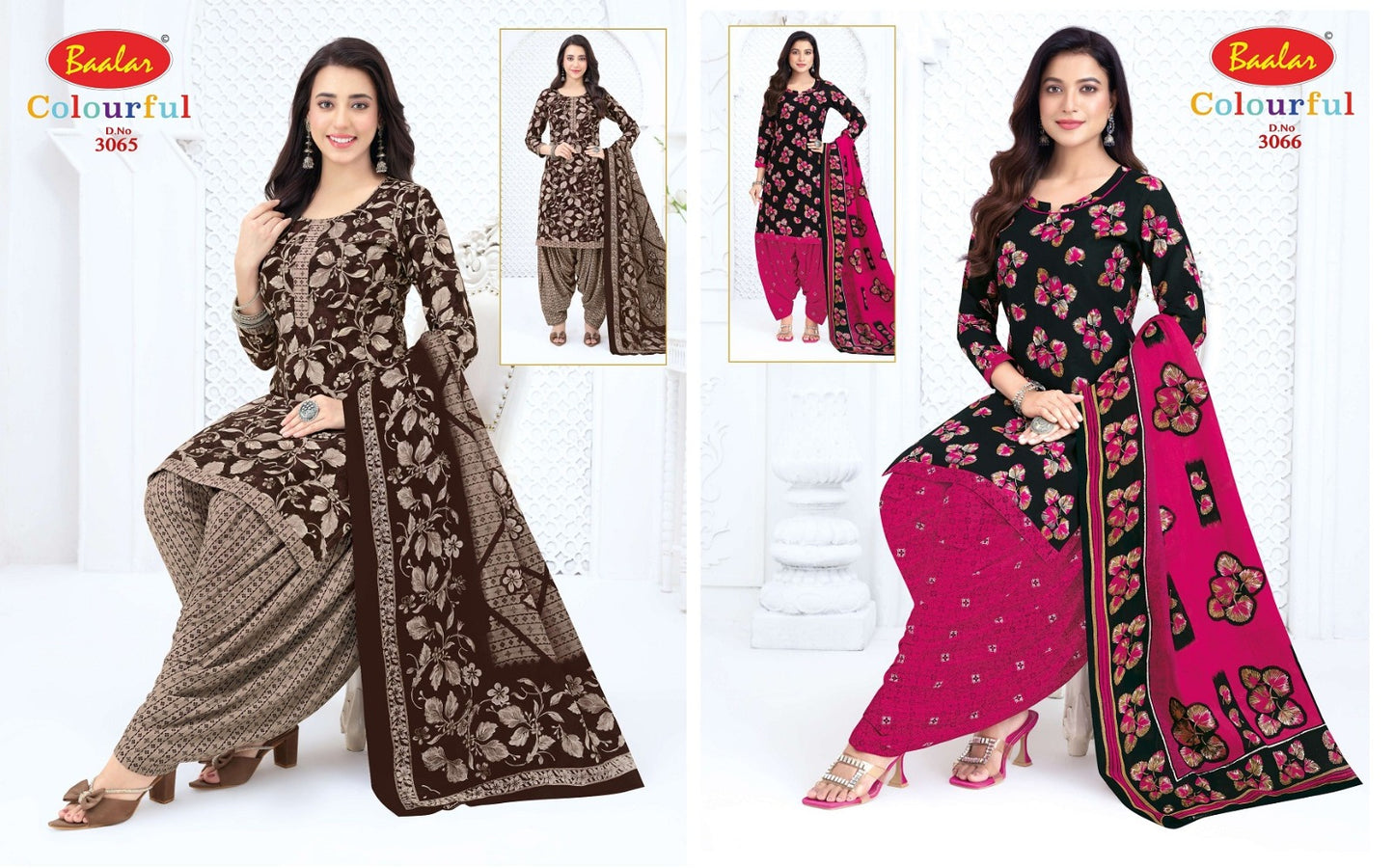 Colourful Vol 30 Baalar Cotton Dress Material Exporter India