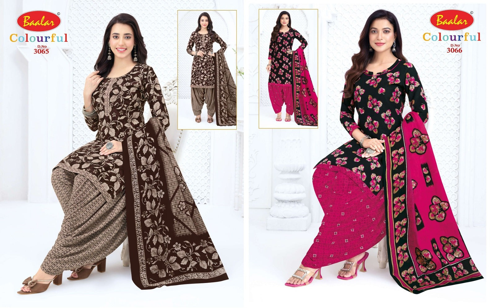 Colourful Vol 30 Baalar Cotton Dress Material Exporter India