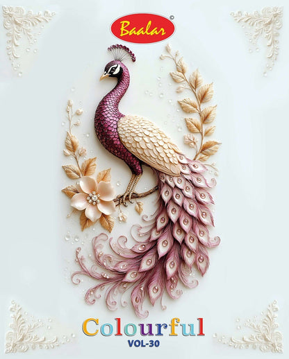 Colourful Vol 30 Baalar Cotton Dress Material Exporter India