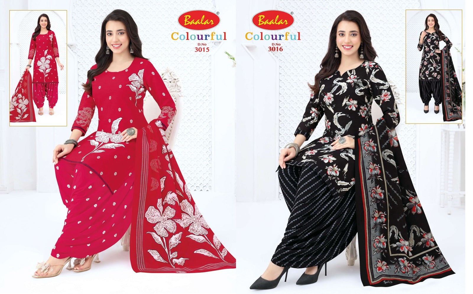 Colourful Vol 30 Baalar Cotton Dress Material Exporter India