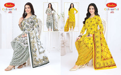 Colourful Vol 30 Baalar Cotton Dress Material Exporter India