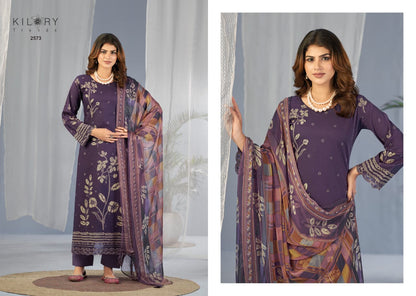 Combination Kilory Lawn Cotton Pakistani Salwar Suits Exporter India
