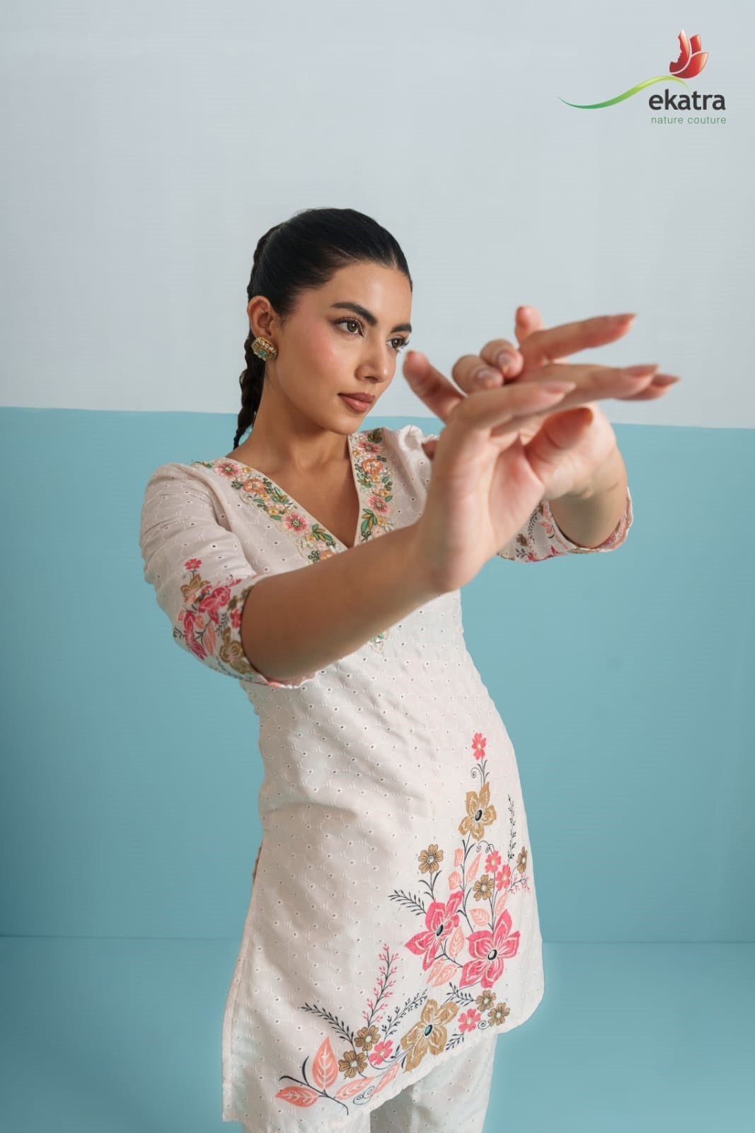 Combo Pack 0309 Ekatra Silk Co Ord Set Wholesale Price