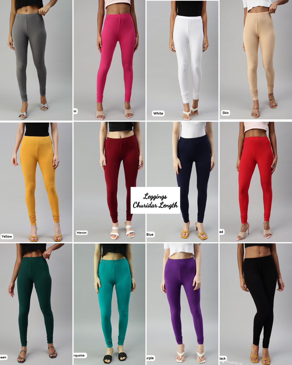 Comfort 4 Way Bluehills Lycra Churidar Leggings Supplier Ahmedabad