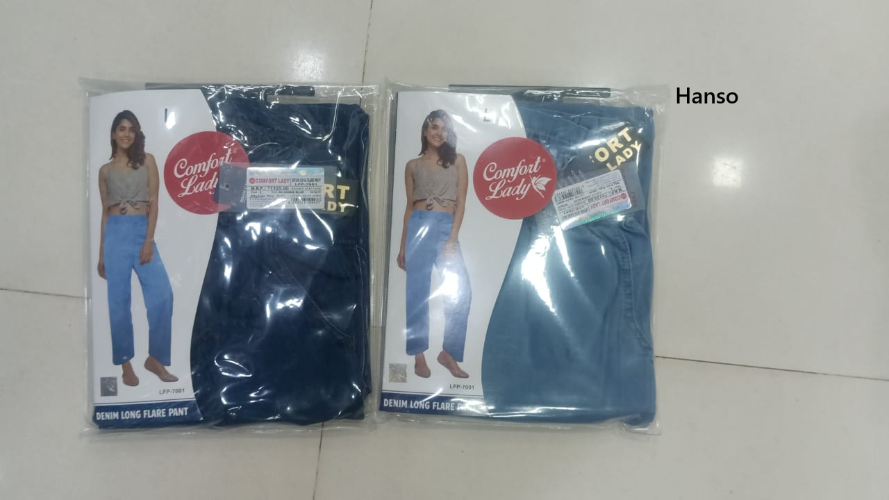 Comfort Lady Hanso Denim Women Pants Wholesaler Ahmedabad