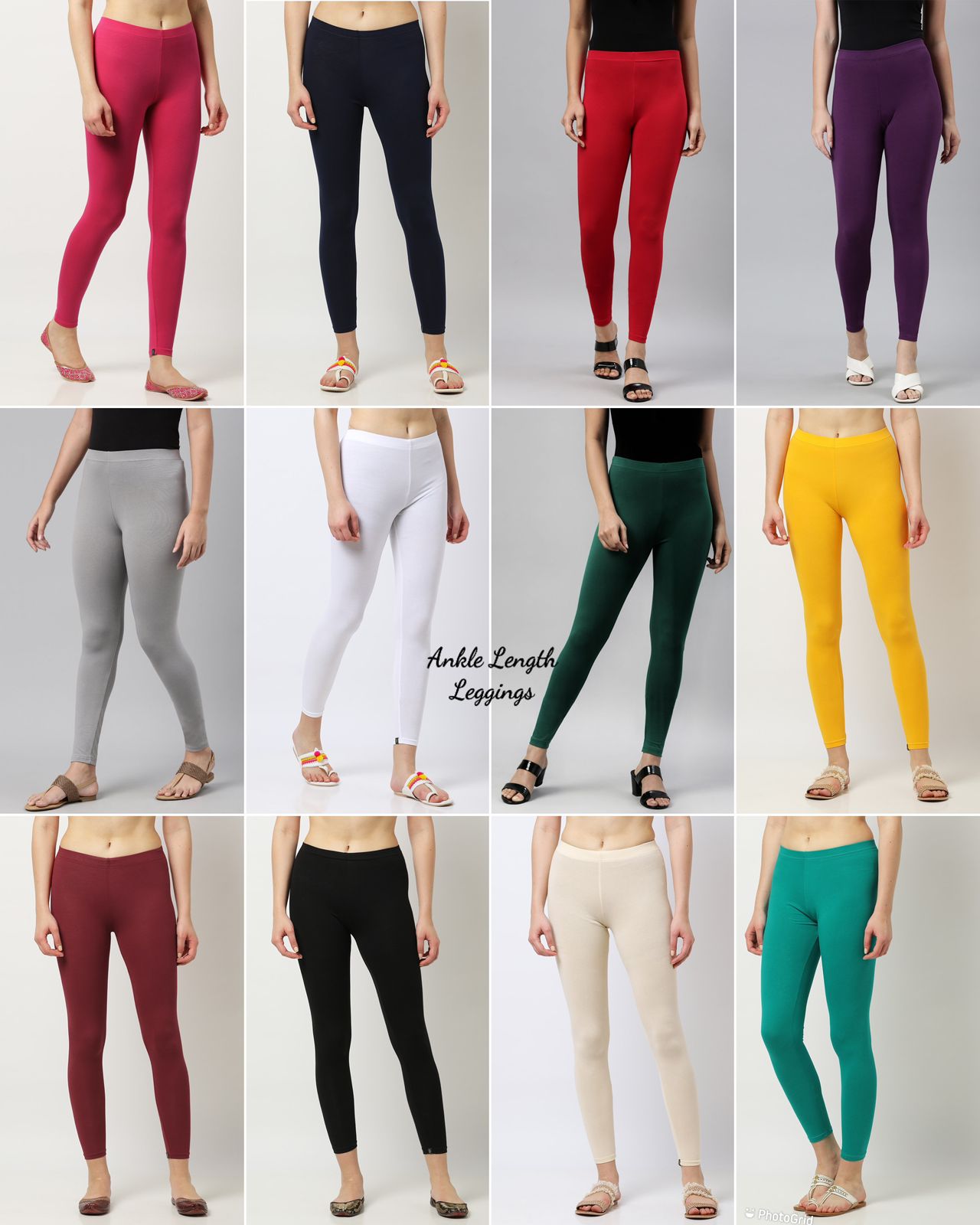 Comfort Lycra Bluehills Cotton Ankle Length Leggings Manufacturer India