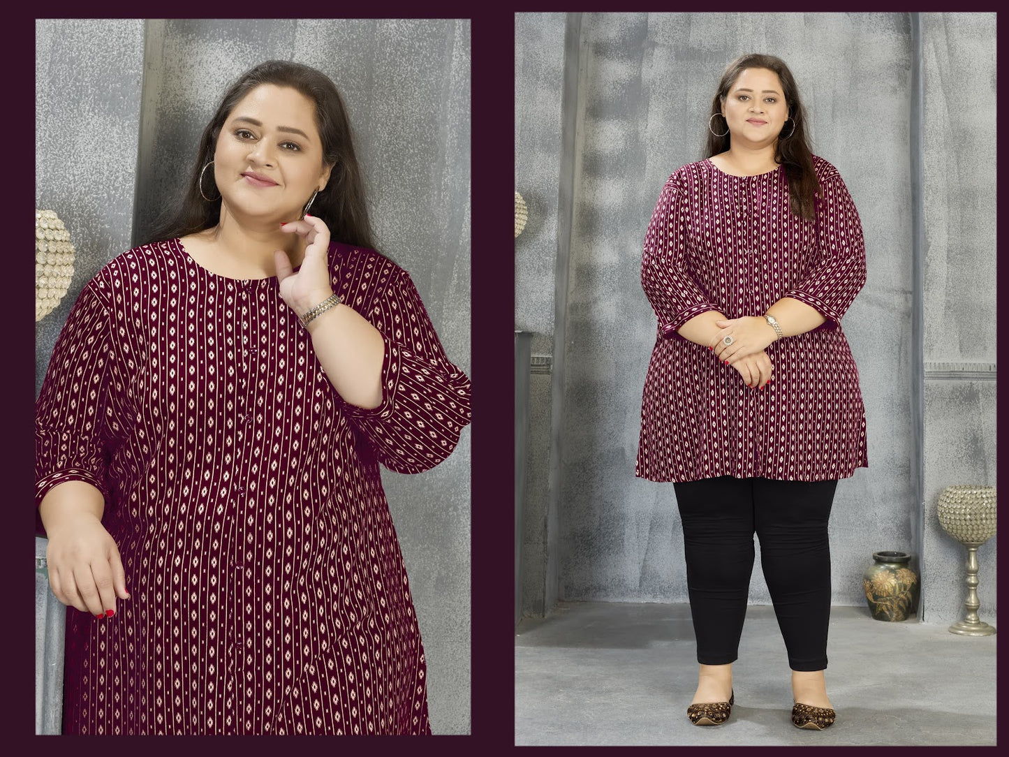 Comfort Vol 1 Moksh Plus Size Kurtis Exporter Gujarat