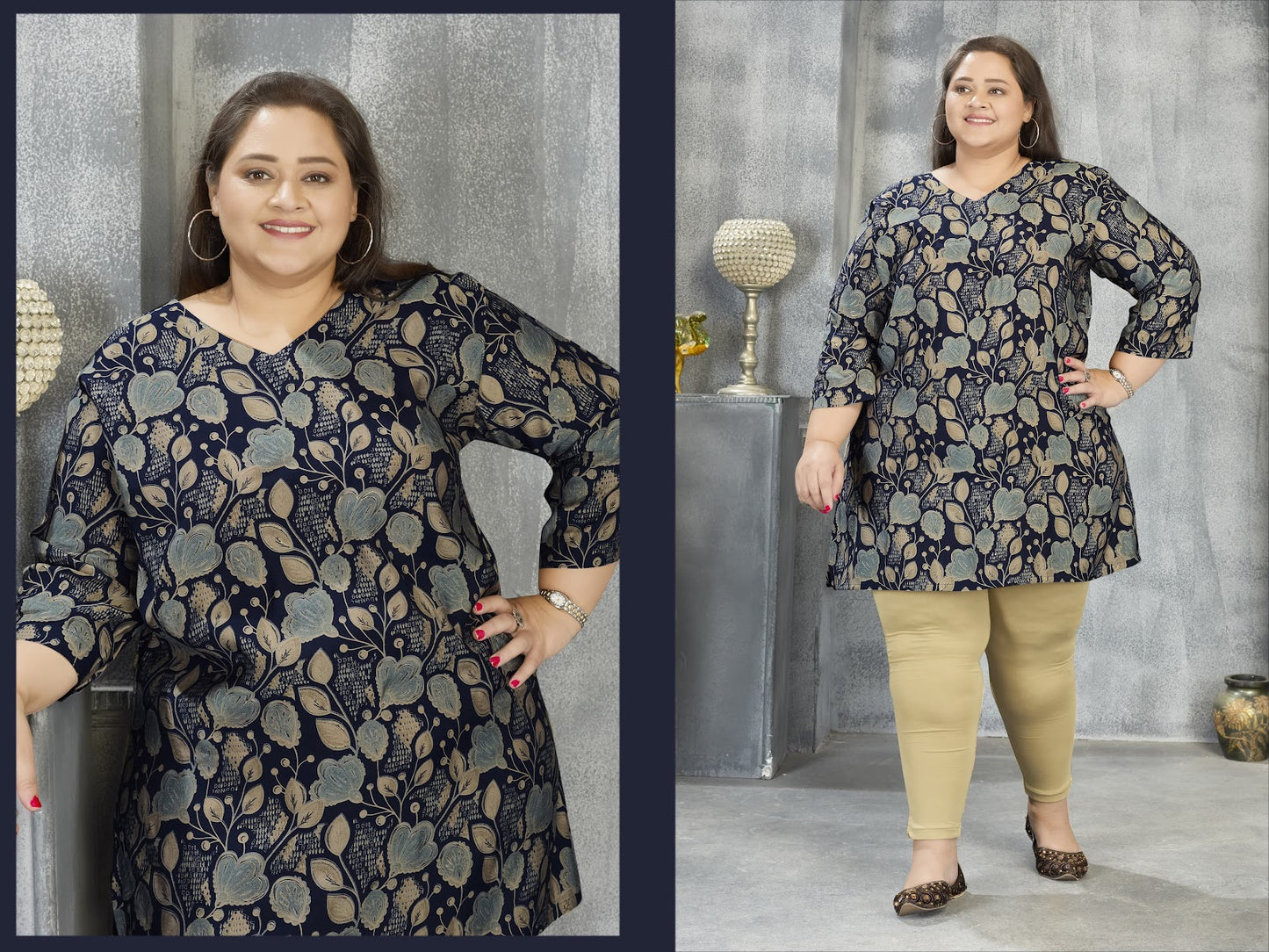 Comfort Vol 1 Moksh Plus Size Kurtis Exporter Gujarat