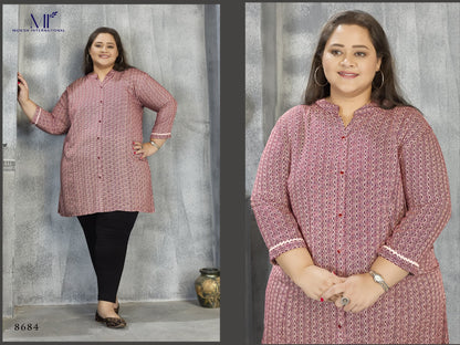 Comfort Vol 1 Moksh Plus Size Kurtis Exporter Gujarat