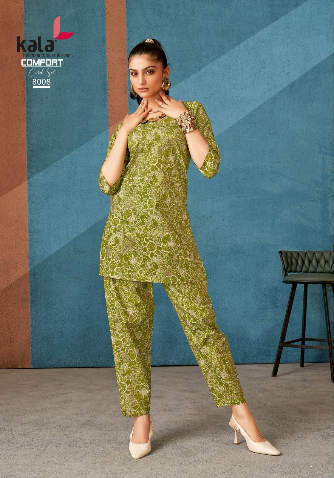 Comfort Vol 3 Kala Cotton Co Ord Set Wholesaler Ahmedabad