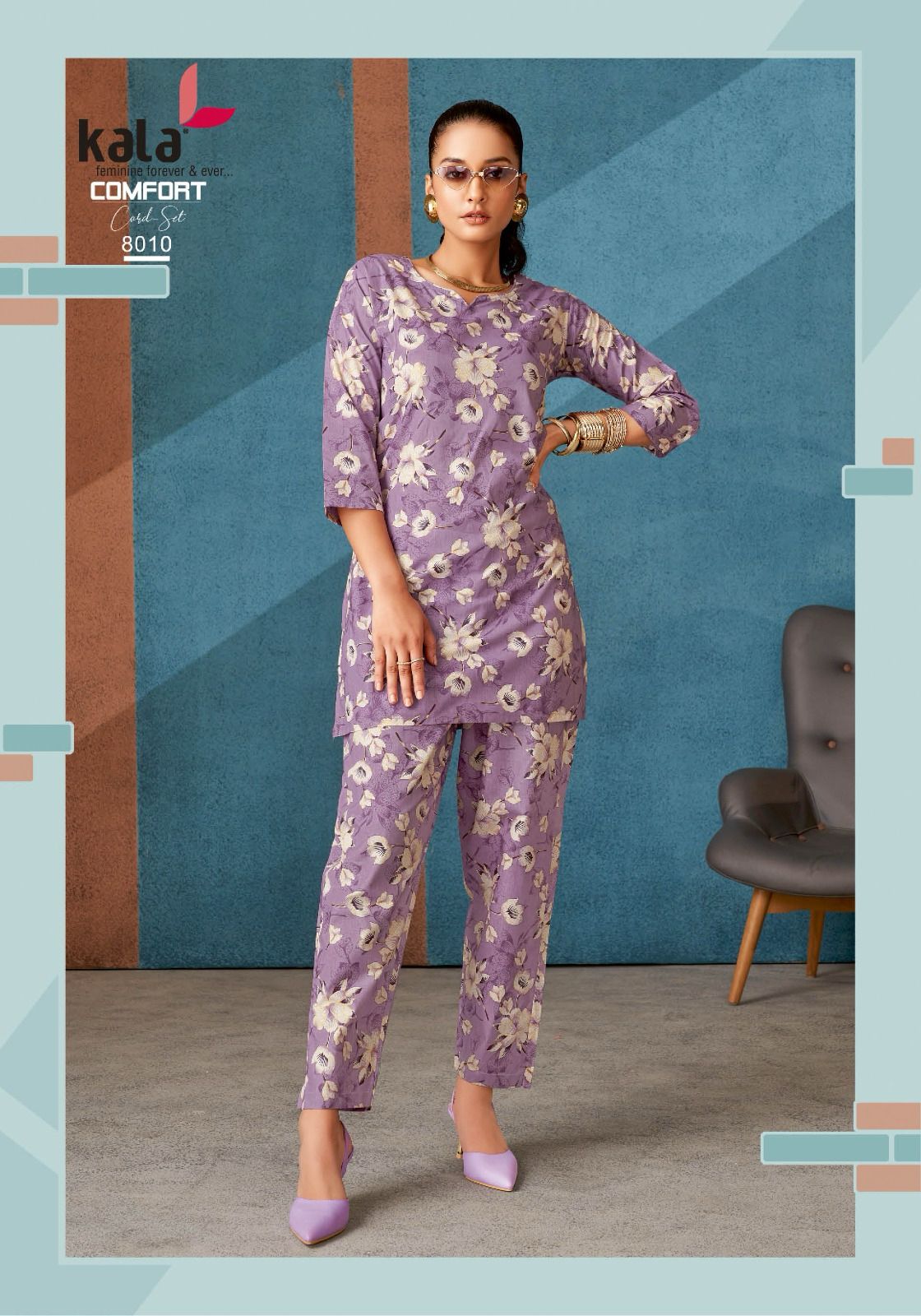 Comfort Vol 3 Kala Cotton Co Ord Set Wholesaler Ahmedabad