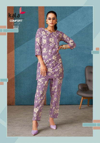 Comfort Vol 3 Kala Cotton Co Ord Set Wholesaler Ahmedabad