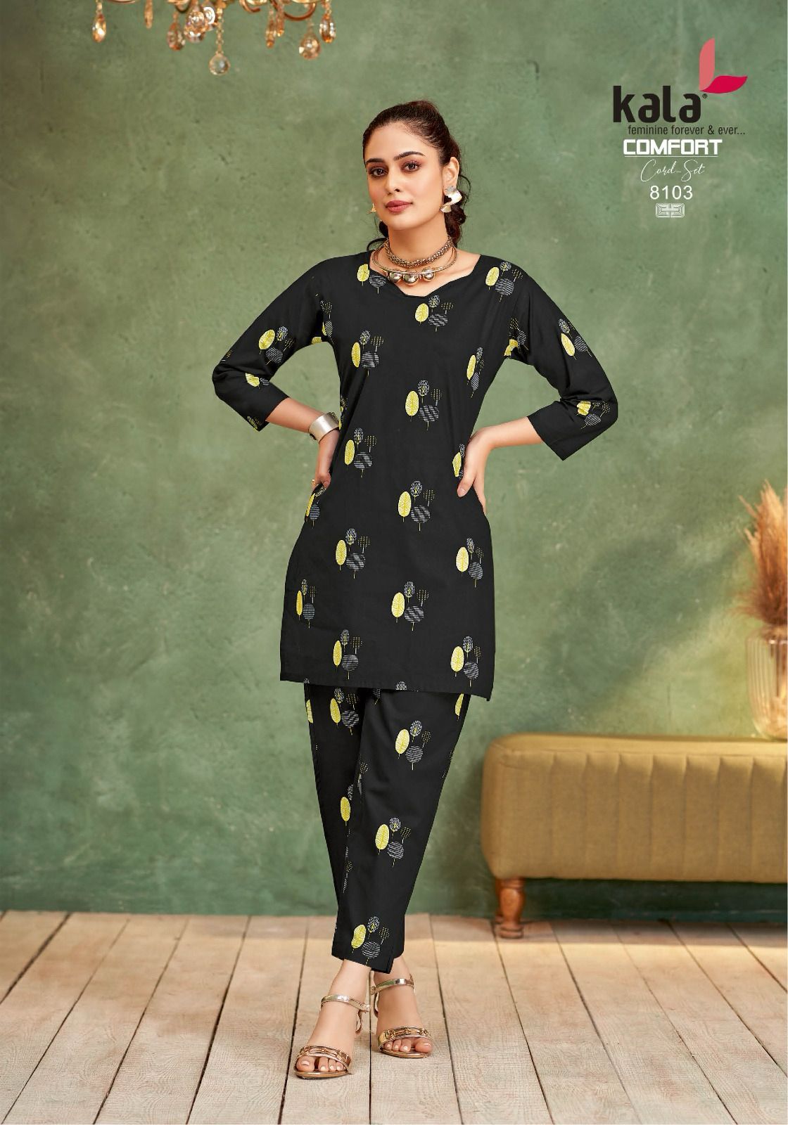 Comfort Vol 4 Kala Cotton Co Ord Set Supplier Gujarat