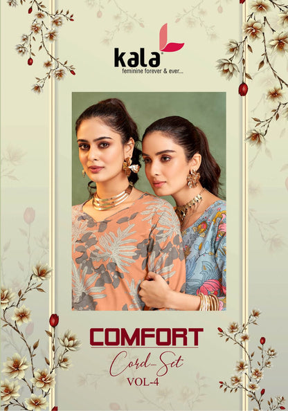 Comfort Vol 4 Kala Cotton Co Ord Set Supplier Gujarat