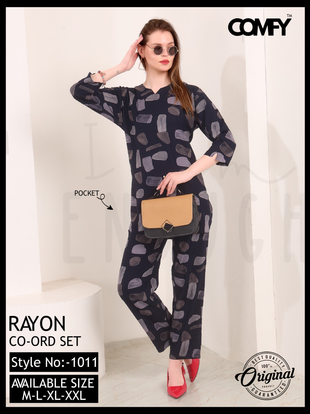 Comfy Style No 1011 Deecee Rayon Co Ord Set Wholesaler Gujarat