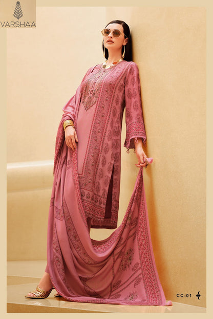 Concord Varshaa Pashmina Suits Exporter