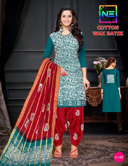 Contrast Matching Ne Salwar Suits Manufacturer Ahmedabad
