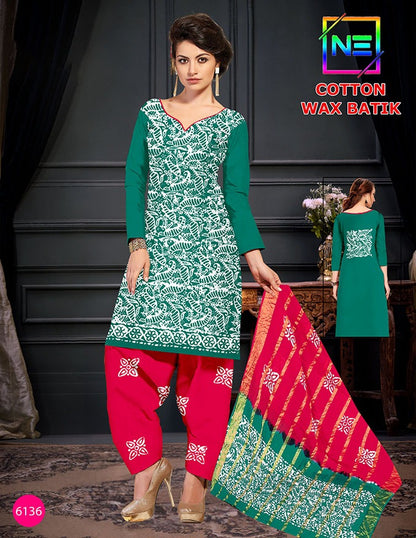 Contrast Matching Ne Salwar Suits Manufacturer Ahmedabad
