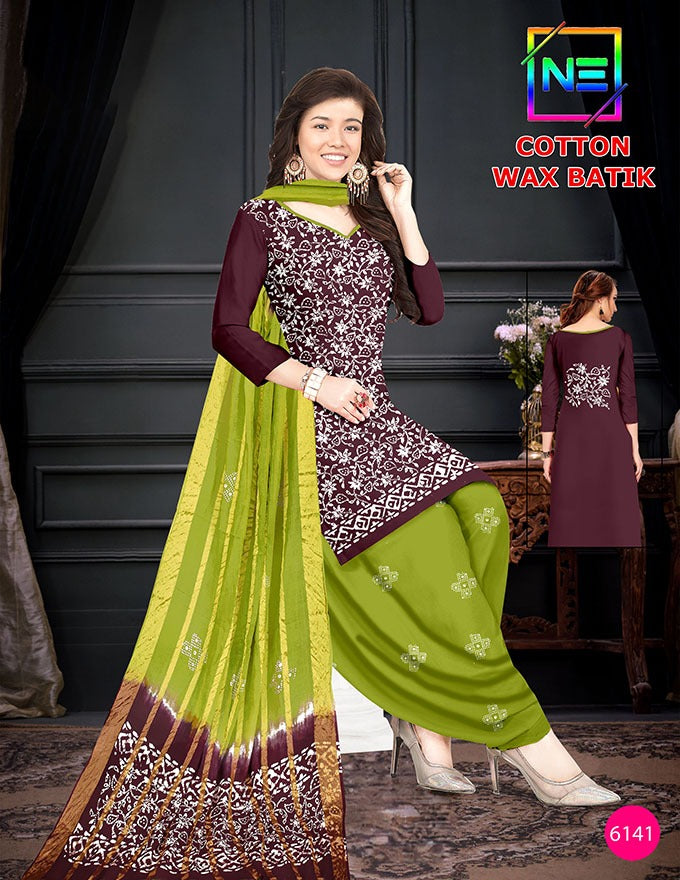 Contrast Matching Ne Salwar Suits Manufacturer Ahmedabad