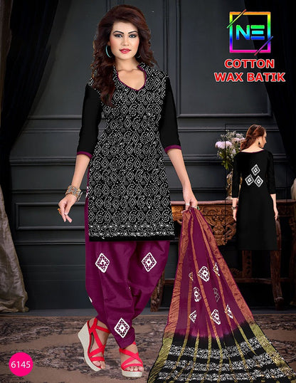 Contrast Matching Ne Salwar Suits Manufacturer Ahmedabad