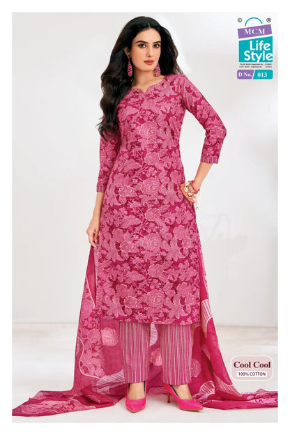 Cool Cool Mcm Lifestyle Readymade Cotton Pant Suits Manufacturer Ahmedabad
